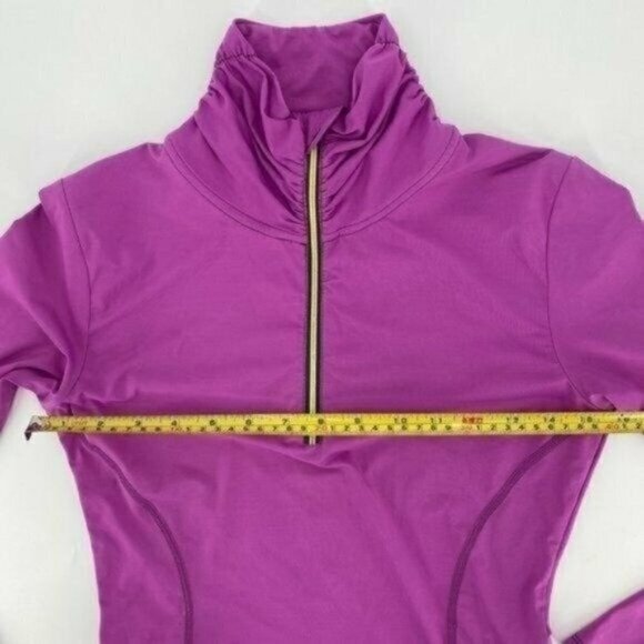 Title Nine Pink Graphic Inspiration Barbie 1/4 Zip XS Running Paradigm Pullover - Picture 8 of 11